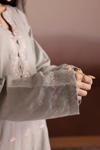 Embroidered Kurta Dupatta Trouser - 2667