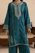 Embroidered Kurta Dupatta Trouser - 2669