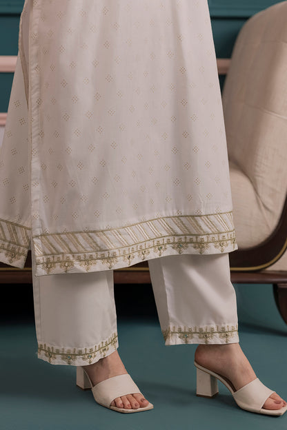Embroidered Kurta Dupatta Trouser - 2681