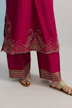 Embroidered Kurta Dupatta Trouser - 2682