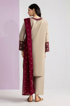 Embroidered Kurta Dupatta Trouser - 2686