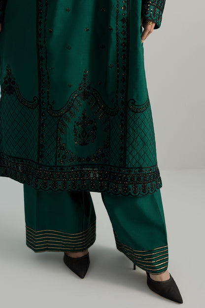 Embroidered Kurta Dupatta Trouser - 2687