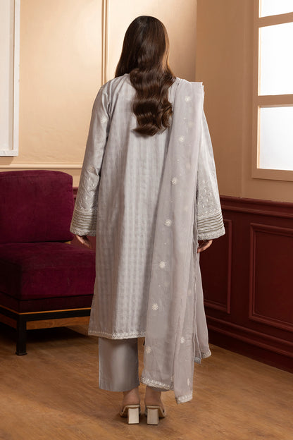 Embroidered Kurta Dupatta Trouser - 2689