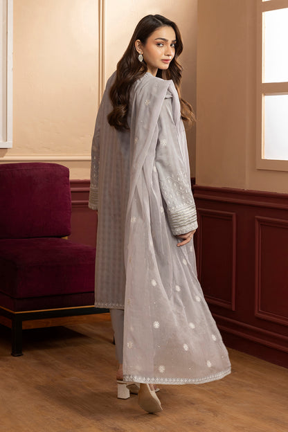 Embroidered Kurta Dupatta Trouser - 2689