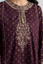 Embroidered Kurta Dupatta Trouser - 2691