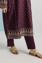 Embroidered Kurta Dupatta Trouser - 2691