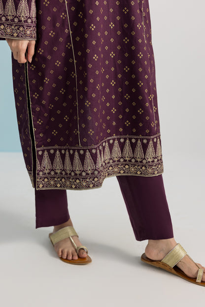 Embroidered Kurta Dupatta Trouser - 2691