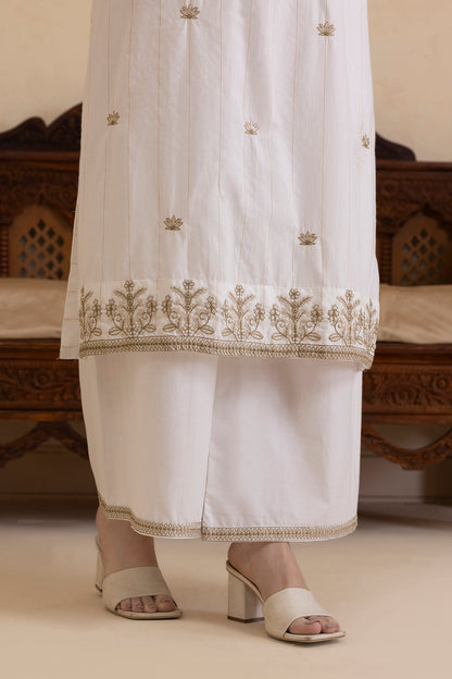 Embroidered Kurta Dupatta Trouser - 2835