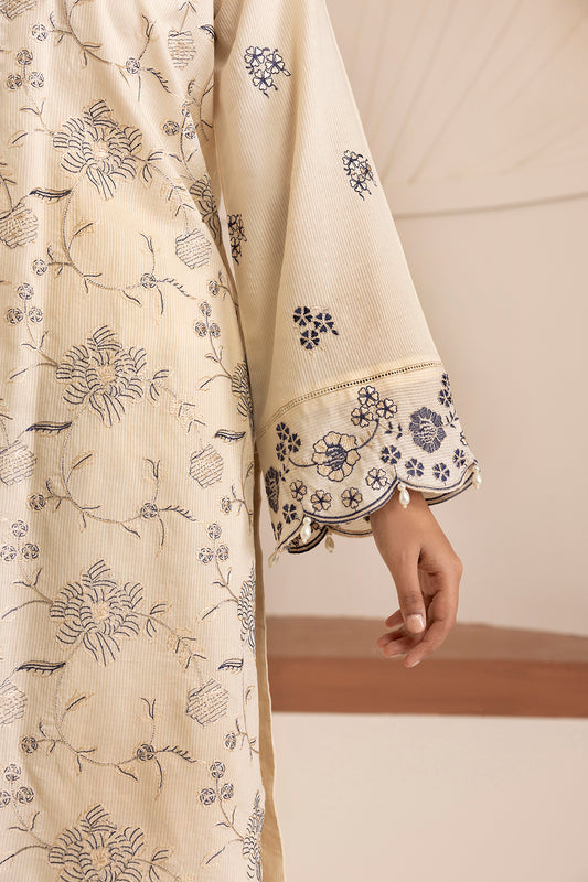 Embroidered Kurta Dupatta Trouser - 2836