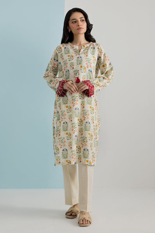 Embroidered Kurta - 1913