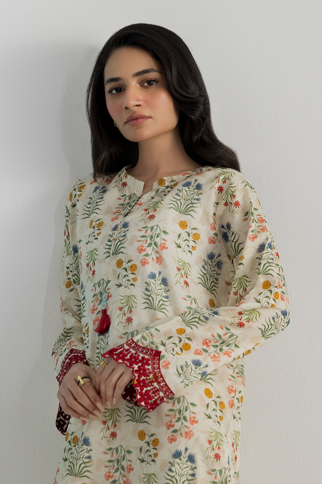 Embroidered Kurta - 1913