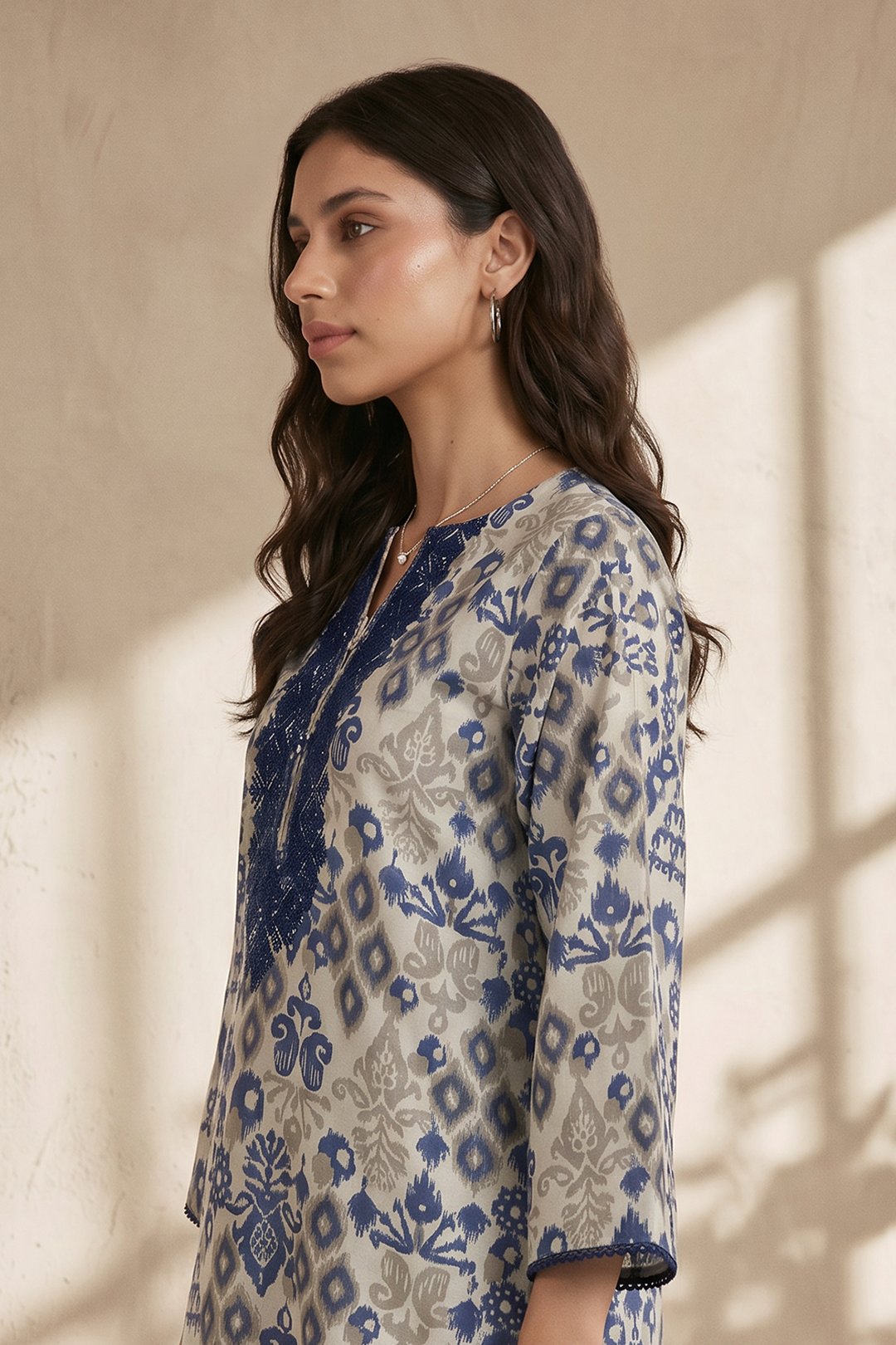Embroidered Kurta - 2019