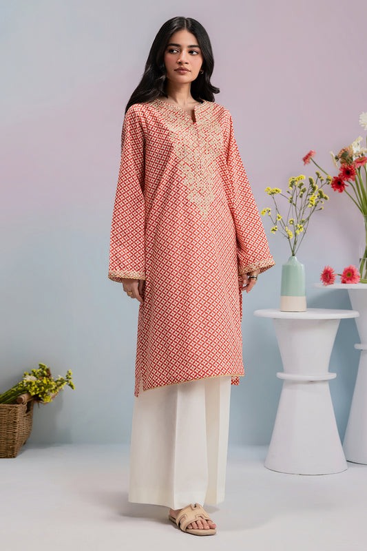 Embroidered Kurta - 2268