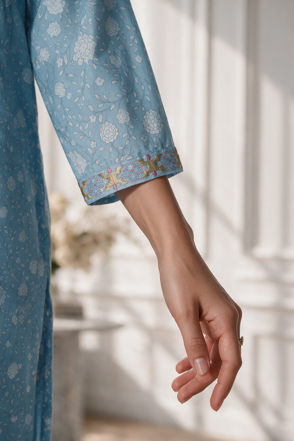 Embroidered Kurta - 2270