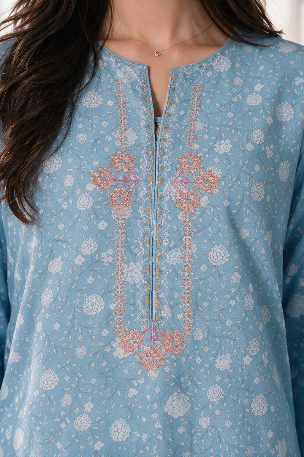 Embroidered Kurta - 2270