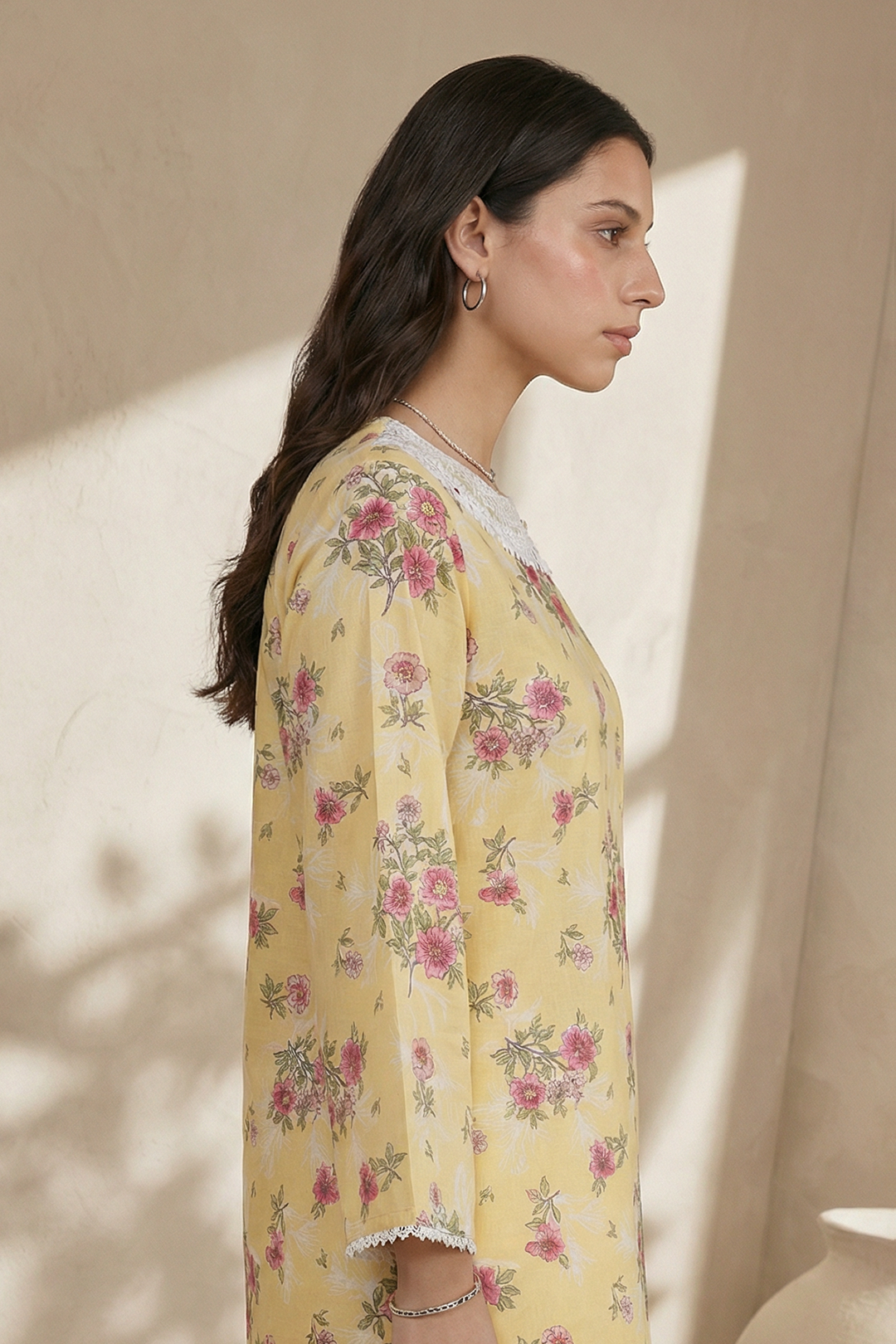 Embroidered Kurta - 2271