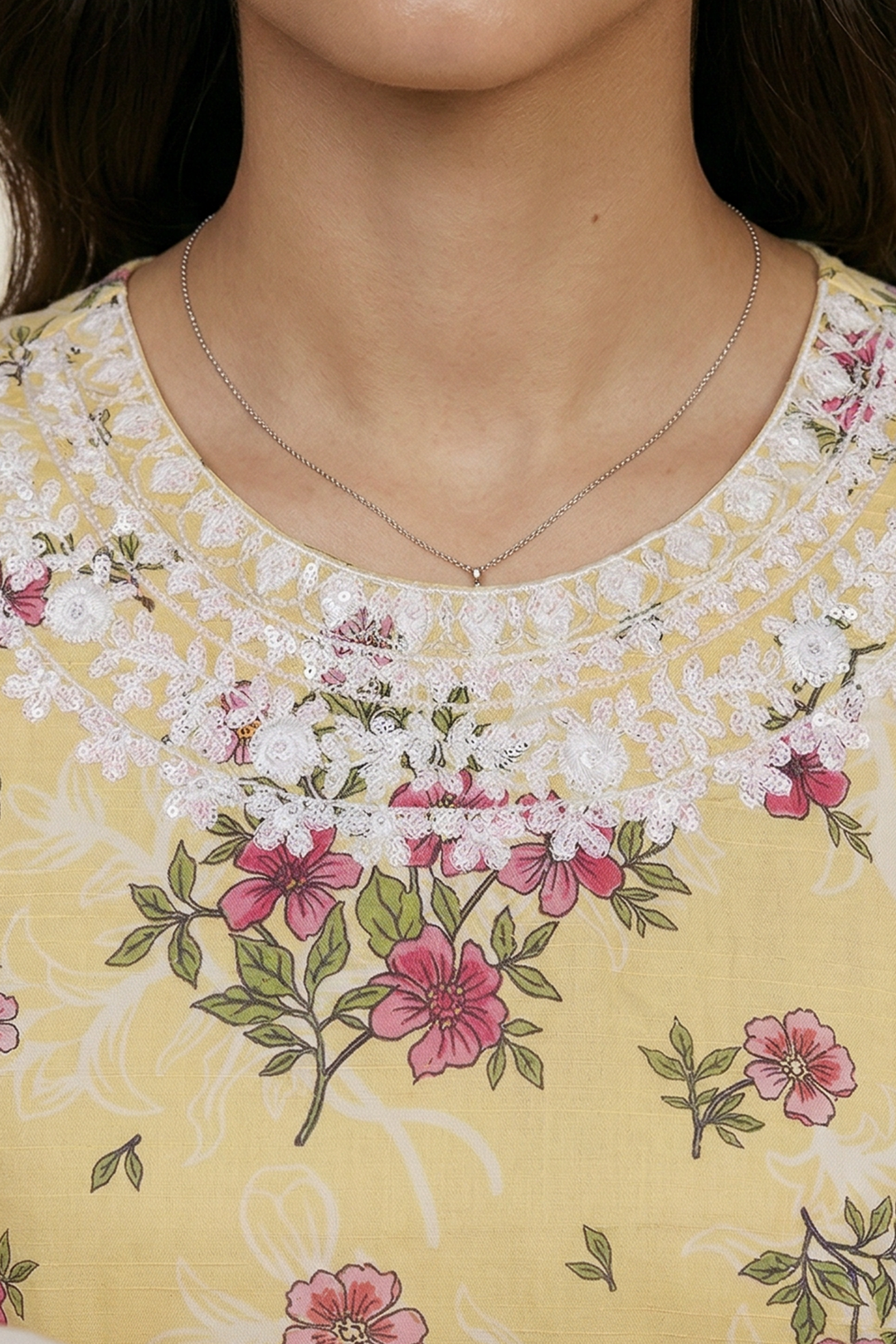 Embroidered Kurta - 2271