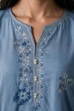 Embroidered Kurta - 2274