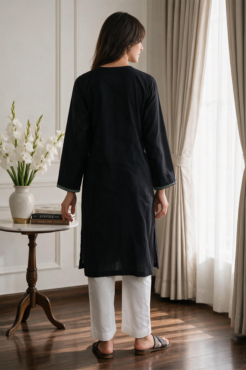Embroidered Kurta - 2276