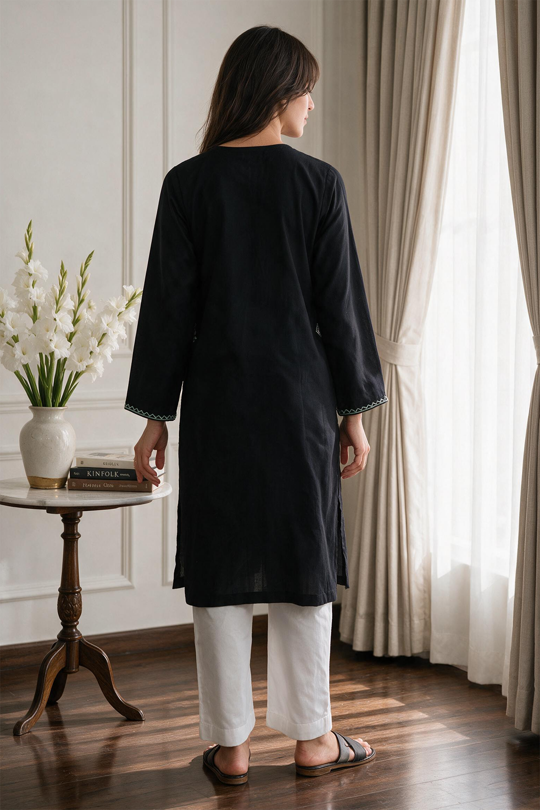 Embroidered Kurta - 2276