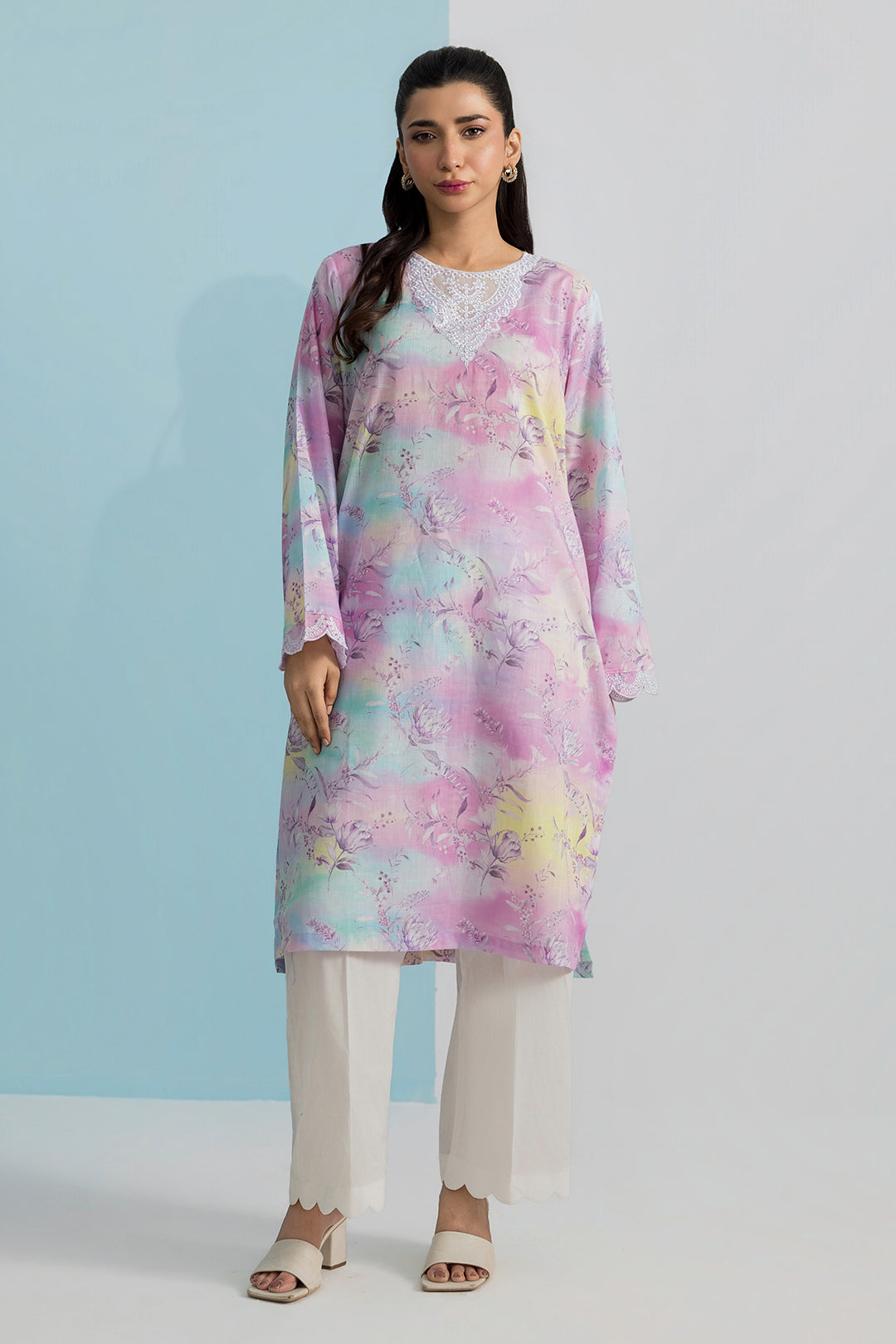 Embroidered Kurta - 2278