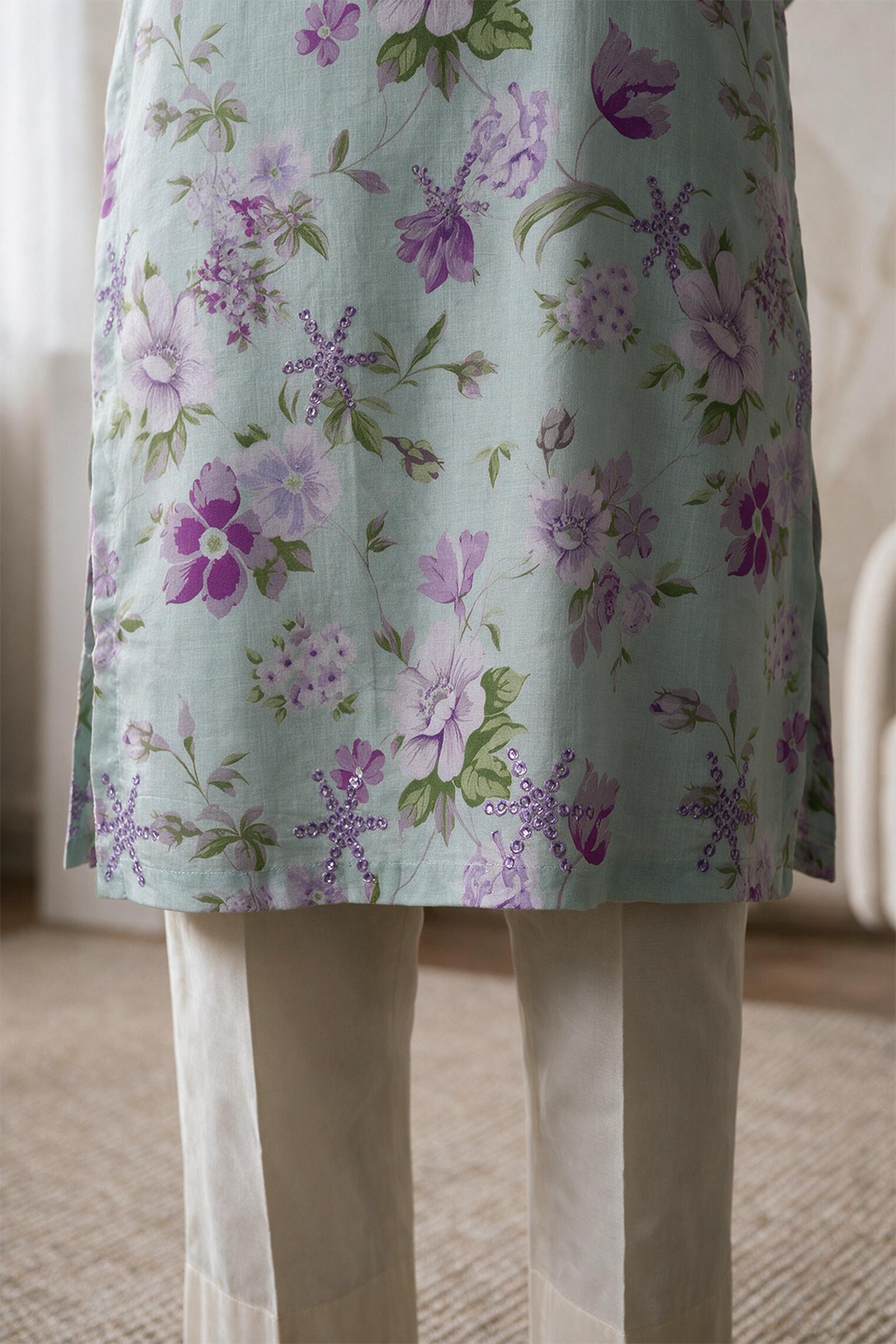 Embroidered Kurta - 2280