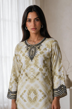 Embroidered Kurta - 2284