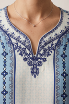 Embroidered Kurta - 2285