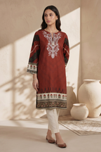 Embroidered Kurta - 2577