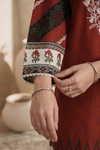 Embroidered Kurta - 2577