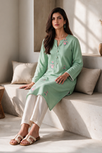 Embroidered Kurta - 2578