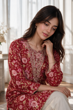 Embroidered Kurta - 2579