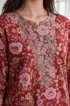 Embroidered Kurta - 2579