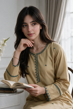 Embroidered Kurta - 2582