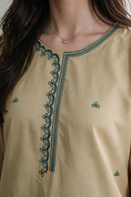 Embroidered Kurta - 2582