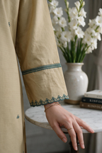 Embroidered Kurta - 2582