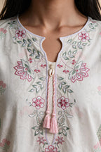 Embroidered Kurta - 2583