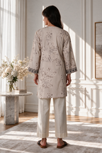 Embroidered Kurta - 2584