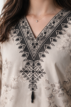 Embroidered Kurta - 2584