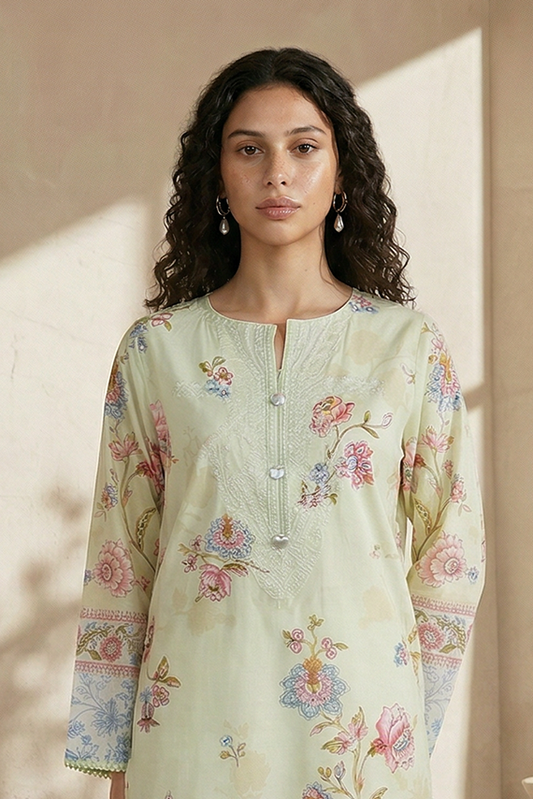 Embroidered Kurta - 2785