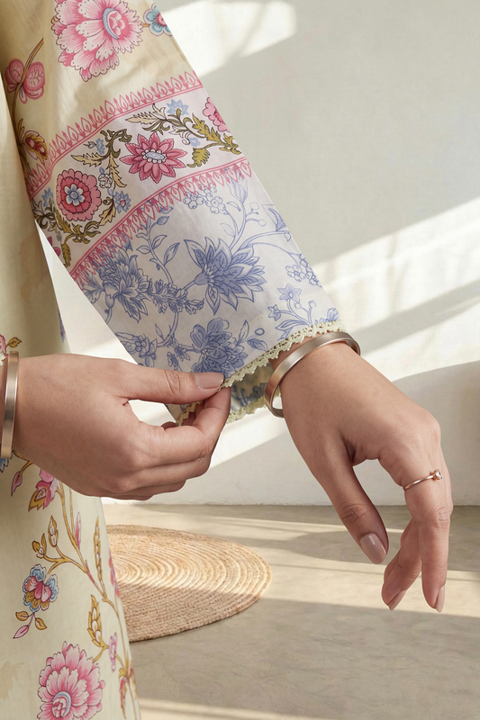 Embroidered Kurta - 2785