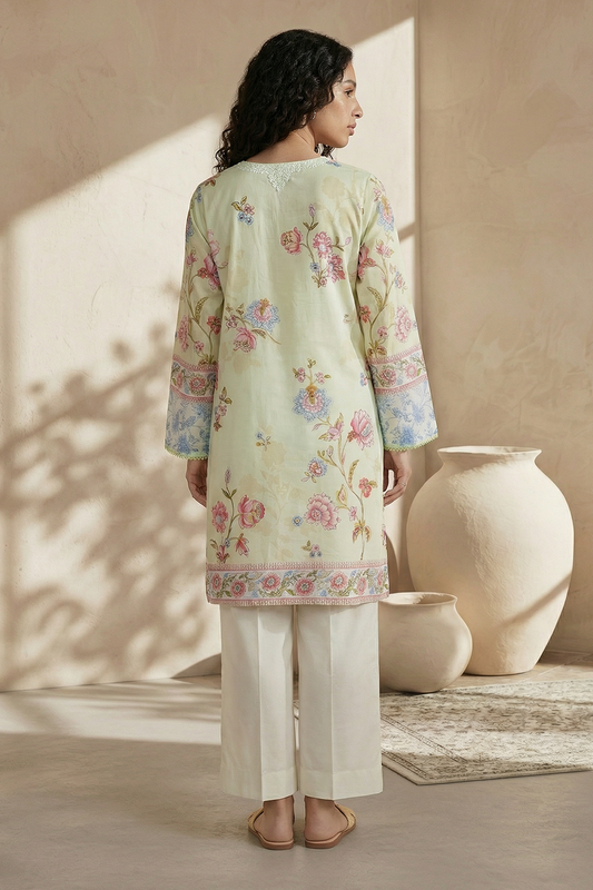 Embroidered Kurta - 2785