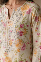 Embroidered Kurta - 2793