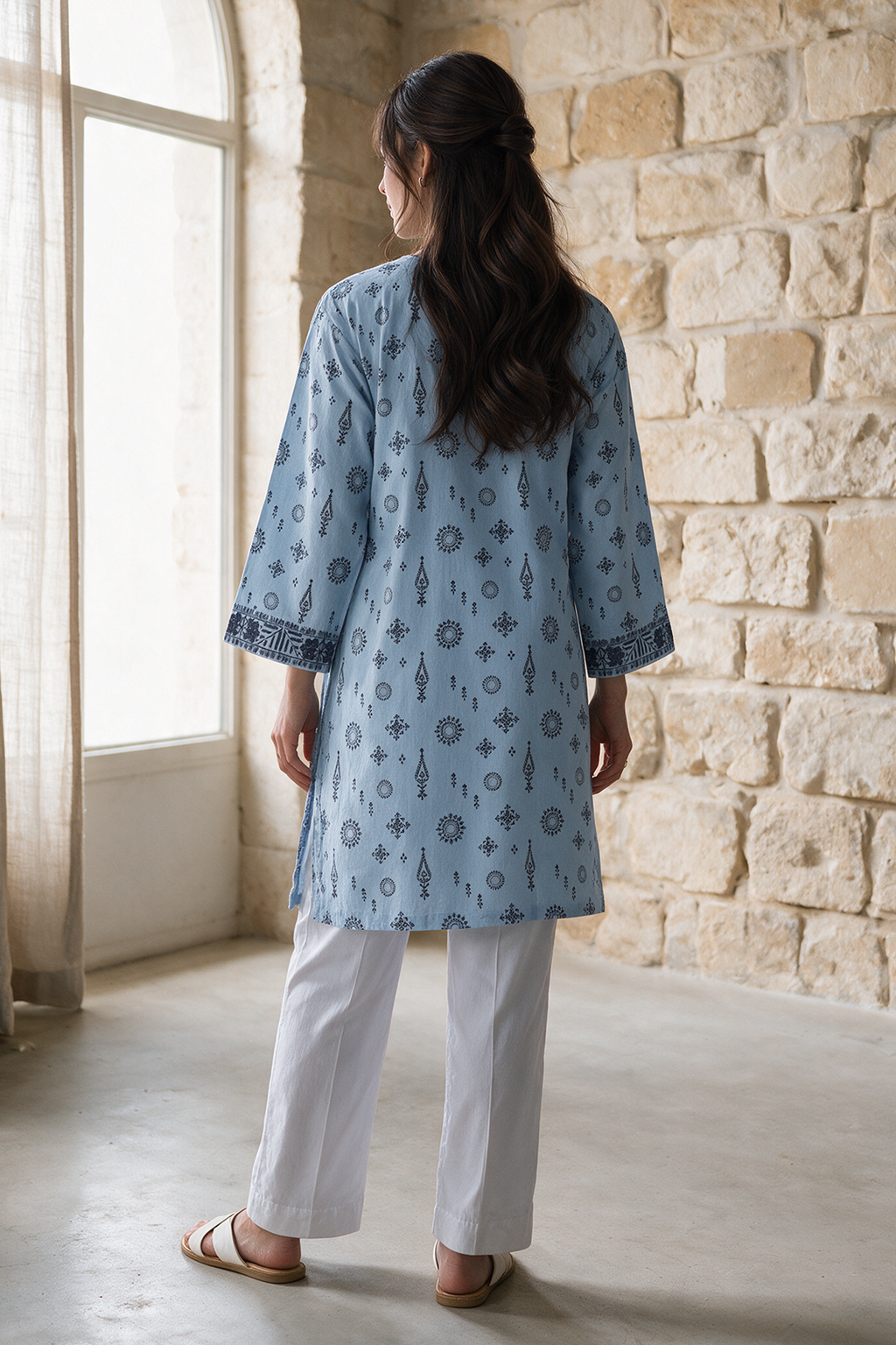 Embroidered Kurta - 2794