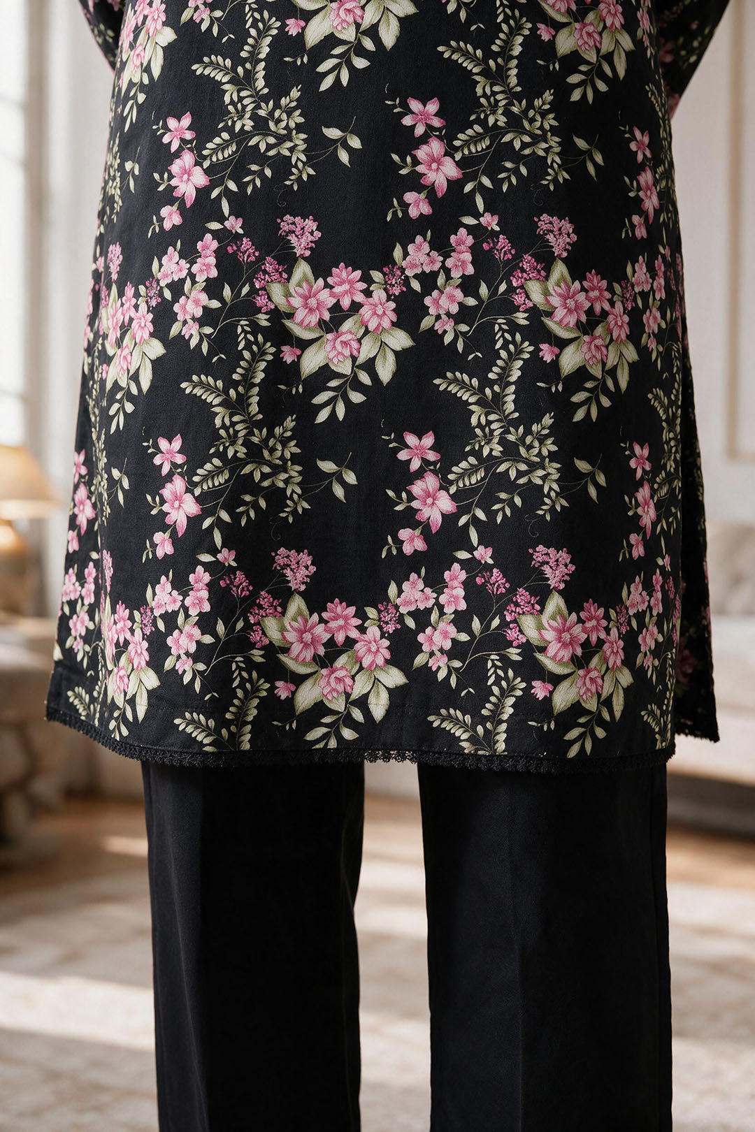 Embroidered Kurta - 2797