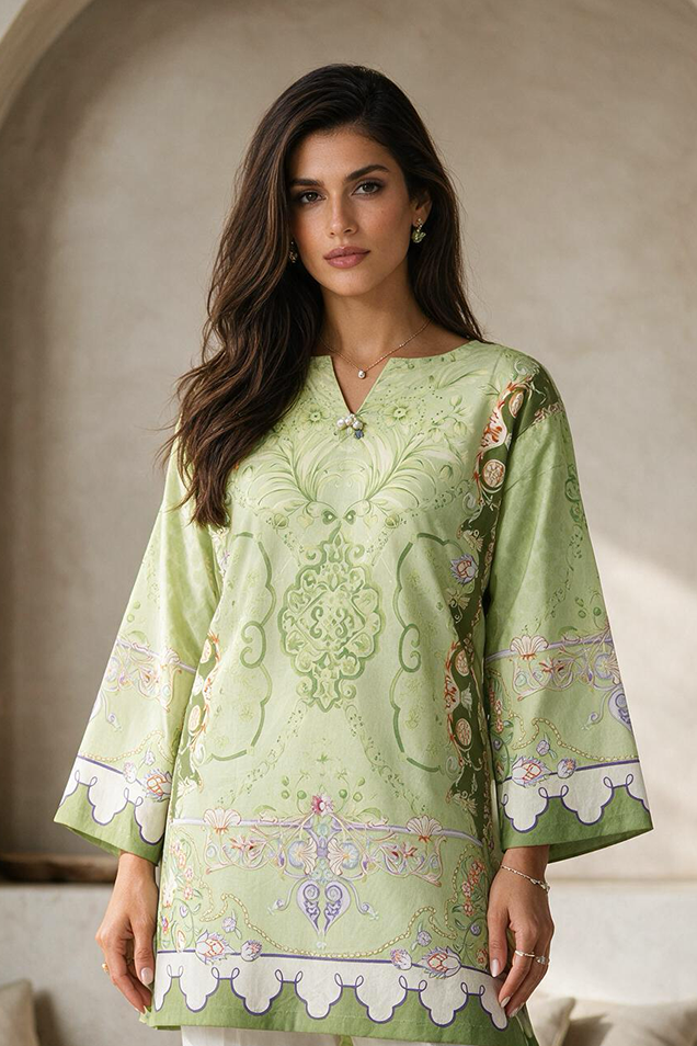 Embroidered Kurta - 3048