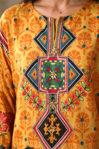 Embroidered Kurta - 3052