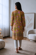 Embroidered Kurta - 3053
