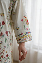 Embroidered Kurta - 3054