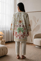 Embroidered Kurta - 3054
